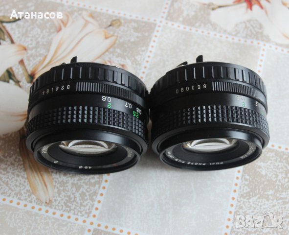 X-Fujinon 50mm f1.9 за Fujica FX X-bayonet, снимка 8 - Обективи и филтри - 40743735