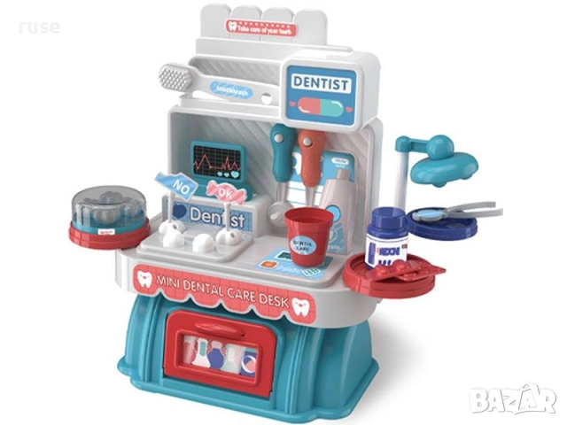 НОВИ! Детски мини зъболекарски кабинет Bowa 32 части