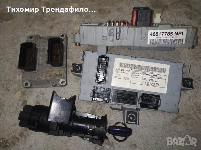 Bcm fiat punto 0 261 207 901,46817786,46817785 централна електрика фиат пунто 2003, снимка 4 - Части - 26482287
