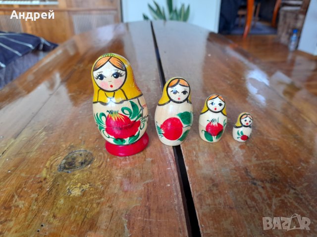 Стара Матрьошка,Матрьошки #6, снимка 3 - Колекции - 38795018