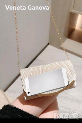 Вечерна чантичка за ръка или рамо , снимка 6 - Чанти - 44905410