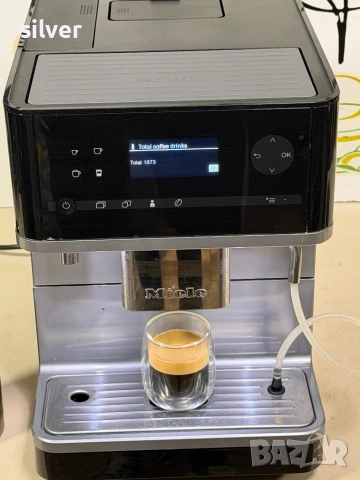 Кафемашина кафе автомат miele с гаранция, снимка 8 - Кафемашини - 53573809