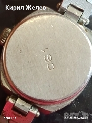 Дамски механичен часовник ЗАРЯ СССР за КОЛЕКЦИОНЕРИ 52851, снимка 7 - Антикварни и старинни предмети - 53399397