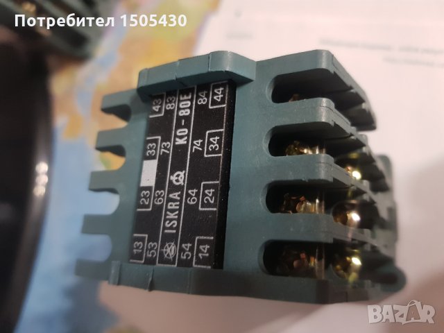 Контактори к0-80Е/24в/50хц, снимка 1 - Друга електроника - 26974851
