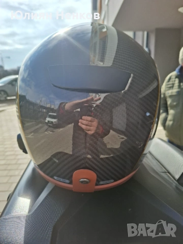 Scorpion Exo-HX1 Carbon SE Black/Gold, снимка 3 - Аксесоари и консумативи - 53465309