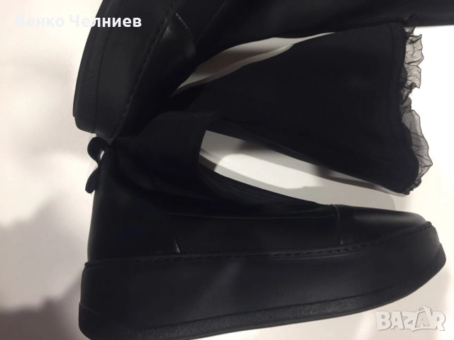 Дамски ботуши "Бианки" - номер: 37, снимка 3 - Дамски ботуши - 52353333