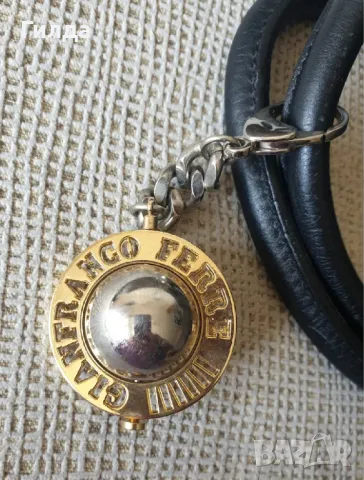 чанта Gianfranco Ferre естествена кожа налична, снимка 7 - Чанти - 47917306