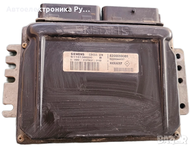 Компютър двигател за Renault Megane Scenic 1.6 16V , 107 к.с./SIEMENS S110138000, 8200059086 