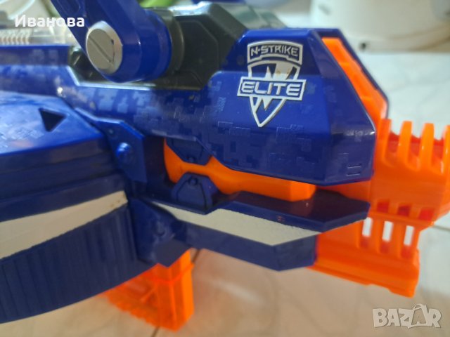 NERF Hail Fire, НЪРФ Gun N-Strike Elite  с Тактическа жилетка с патрони, снимка 3 - Други - 41495524