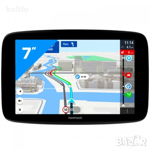 GPS Навигация за камион TomTom GO Expert, 7 инча, снимка 2 - TOMTOM - 33571381
