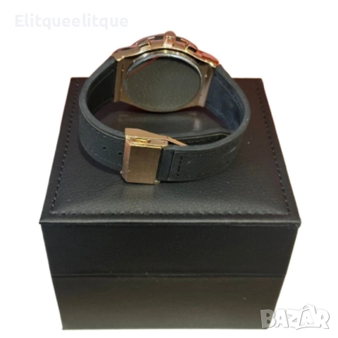 Изискан мъжки часовник със стилен циферблат, снимка 3 - Мъжки - 52276001