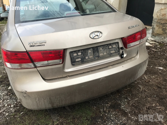 Продажба/Бартер Hyundai Sonata 2.4i газ, кожа ЦЯЛА ЗА ЧАСТИ/СКРАП/НА ЧАСТИ, снимка 4 - Автомобили и джипове - 36410742