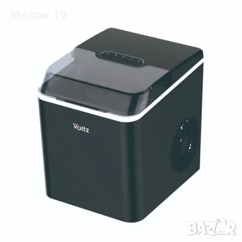 Ледогенератор Oliver Voltz, 100W~120W, 12кг./24ч., 1.3л., Черен
