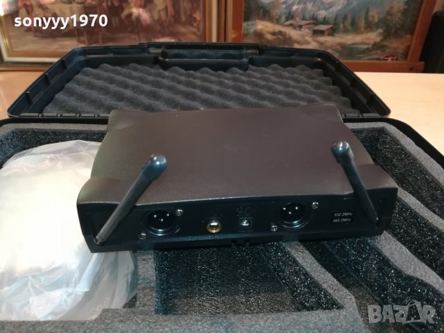 SHURE БЕЗЖИЧНИ МИКРОФОНИ С КУФАР 2501222019, снимка 9 - Микрофони - 35560898