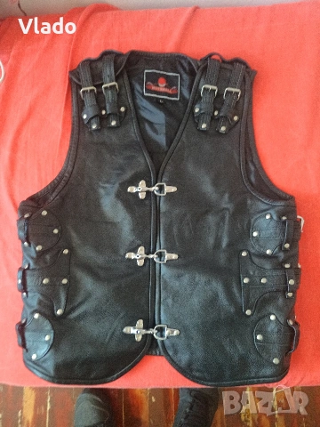 Рокерски елек неупотребяван