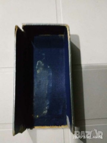 Стара кутийка от френски парфюм Арт Деко 1930, снимка 5 - Антикварни и старинни предмети - 28183549