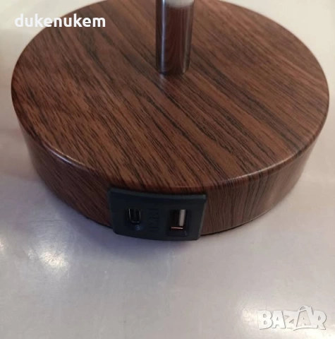 LED нощна лампа с USB зареждане и сензорно управление, снимка 10 - Лед осветление - 53092877