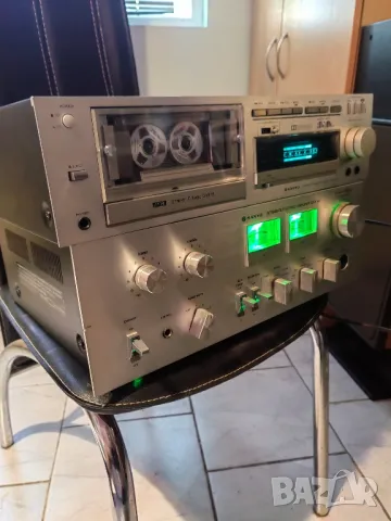 Saniyo дек RD-5503 и Усилвател DCA-411, снимка 6 - Декове - 49241467