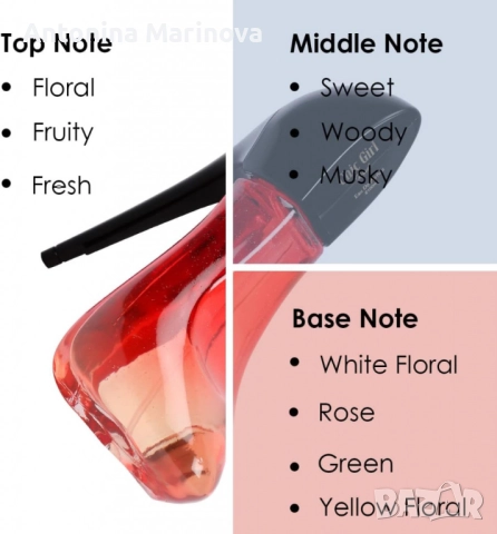 Дамски парфюм Chic Girl Red BN Parfums, 100мл, снимка 3 - Дамски парфюми - 52884491