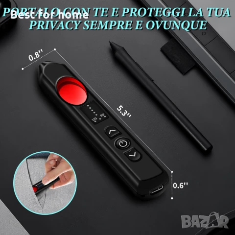 Microspie Detector - Антишпионски детектор на сигнали, снимка 8 - Други - 50962481