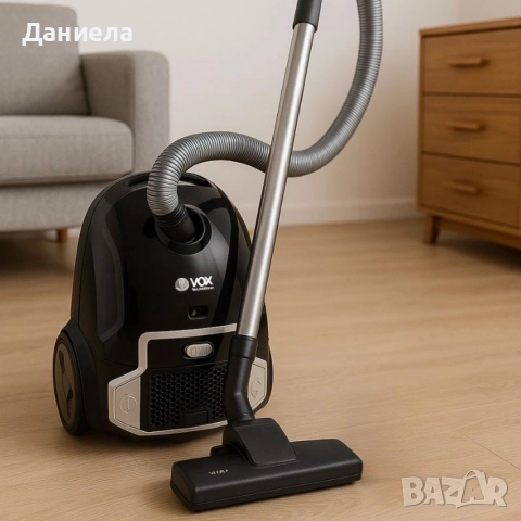 Прахосмукачка VOX SL-308, 800W, с торба, снимка 5 - Прахосмукачки - 52566768