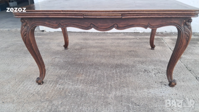 Маса трапезна масив №55, снимка 2 - Маси - 52975564