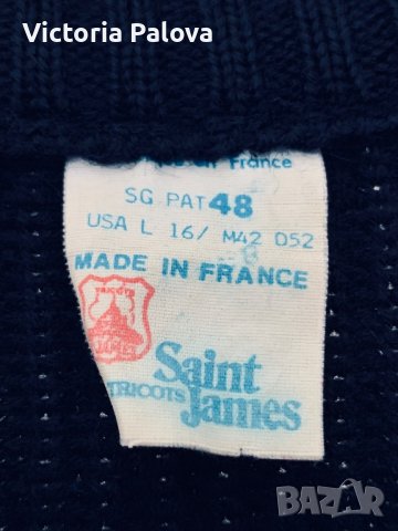 Много скъп масивен пуловер SAINT JAMES  Франция, снимка 11 - Пуловери - 43343539