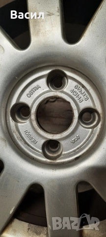 алуминиеви джанти Renault 4x100 16' 205/60/16, снимка 2 - Гуми и джанти - 52676859