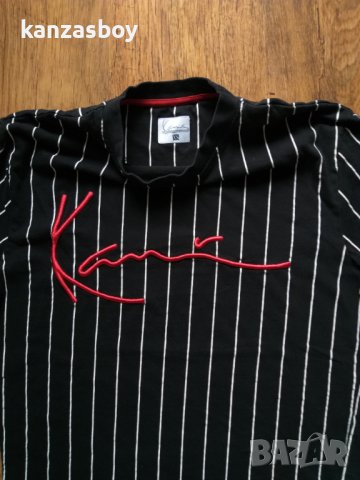 Karl Kani Signature Stripe T-Shirt - страхотна мъжка тениска, снимка 8 - Тениски - 40751508