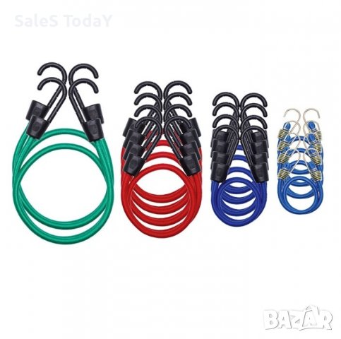 Ластици с куки, 14бр., шарени, снимка 2 - Аксесоари и консумативи - 37856614