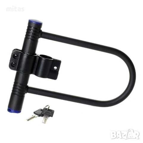 Заключващо устройство за велосипед тип скоба M-WAVE - 14mm, снимка 3 - Аксесоари за велосипеди - 44393055