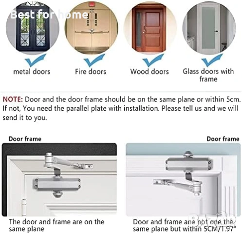 Автоматичен затварящ механизъм за врати Marie, снимка 4 - Друга електроника - 53095288