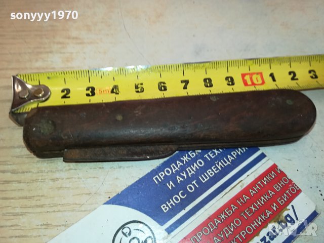 СТАРА НОЖКА-РЕЛИКВА АНТИКА 2612231455, снимка 6 - Антикварни и старинни предмети - 43552035