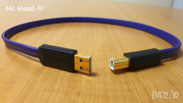 Wireworld Ultraviolet 7 USB A to USB B (0.5 m) аудио кабел, снимка 3 - Други - 38180934