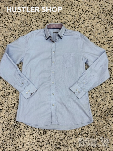 Мъжка памучна риза BALMAIN PARIS. Размер М