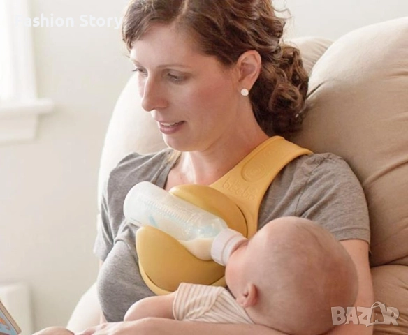 Държач за бутилки с мляко при хранене на бебе за свободни ръце TV463, снимка 3 - Аксесоари за кърмачки - 51794398