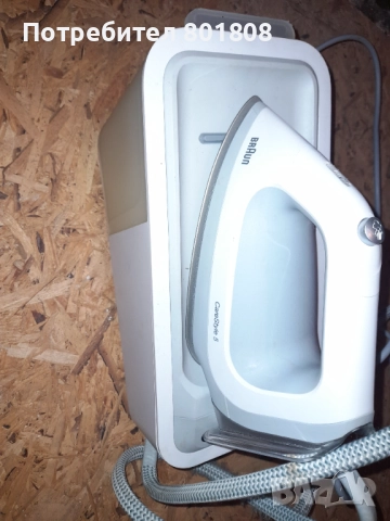 Парогенератор / Парна ютия Braun, снимка 3 - Ютии - 52859847