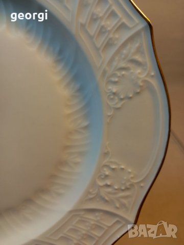 Две порцеланови чинии с монограм   6/4, снимка 3 - Колекции - 38349124