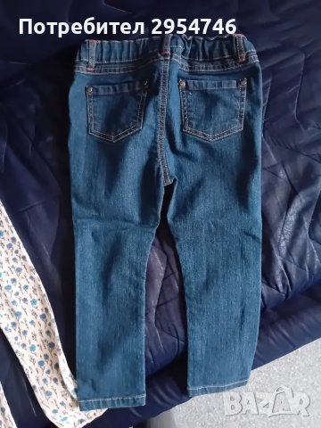 Лот Дънки и клин , снимка 3 - Панталони и долнища за бебе - 48550517