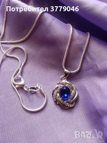 Колие с кристал , снимка 7 - Колиета, медальони, синджири - 47845404