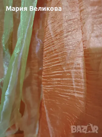 Оранжеви пердета, снимка 2 - Пердета и завеси - 48693061