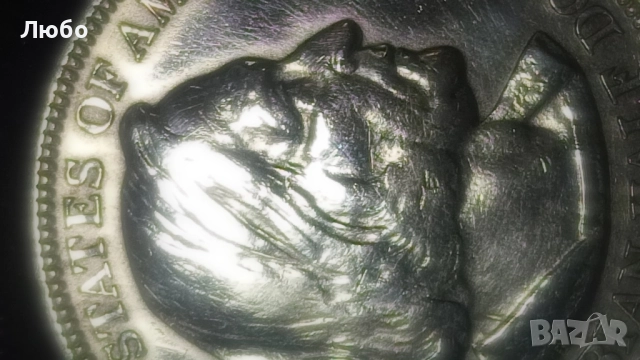 половин долар 1893г, снимка 3 - Нумизматика и бонистика - 52432224