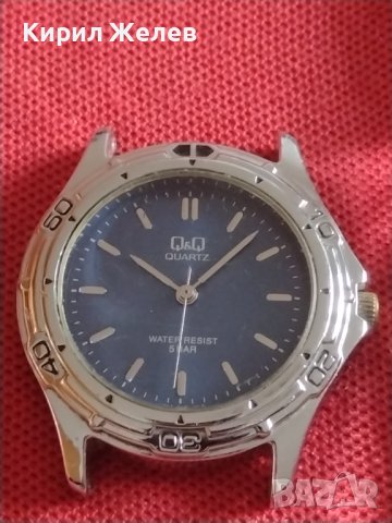 Модерен унисекс часовник Q/Q QUARTZ WATER RESIST 5 bar стил и елегантност 41754