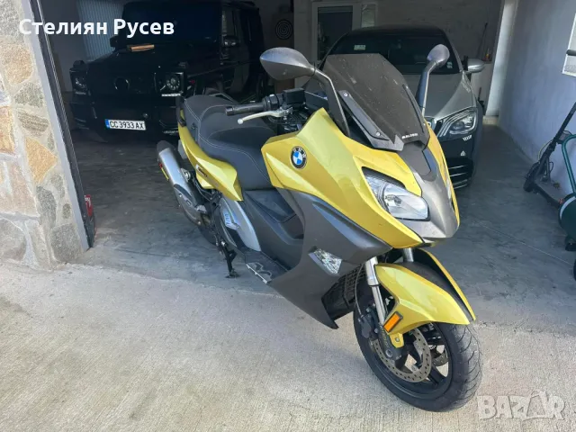 скутер BMW C C 650 SPORT 650 кубика / 59кс -цена 11 600лв, БЕЗ бартери -внос от Испания с редовни до, снимка 1