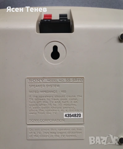 Sony SS-SR110, снимка 3 - Тонколони - 53459761