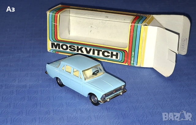 Руски модел Москвич 408 А1 1:43 Сделано в СССР Made in USSR , снимка 2 - Колекции - 53224269