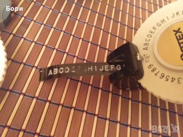 ROTEX 6.3мм  1960г за надписи,етикети,обозначаване, снимка 4 - Други ценни предмети - 27836186