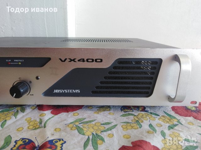 jbsystem-vx400, снимка 4 - Ресийвъри, усилватели, смесителни пултове - 43556933