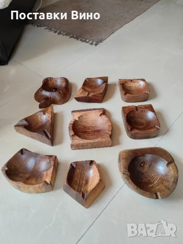 Пепелници от орех , снимка 1