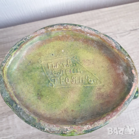 Стара керамична кана, снимка 5 - Колекции - 51864234